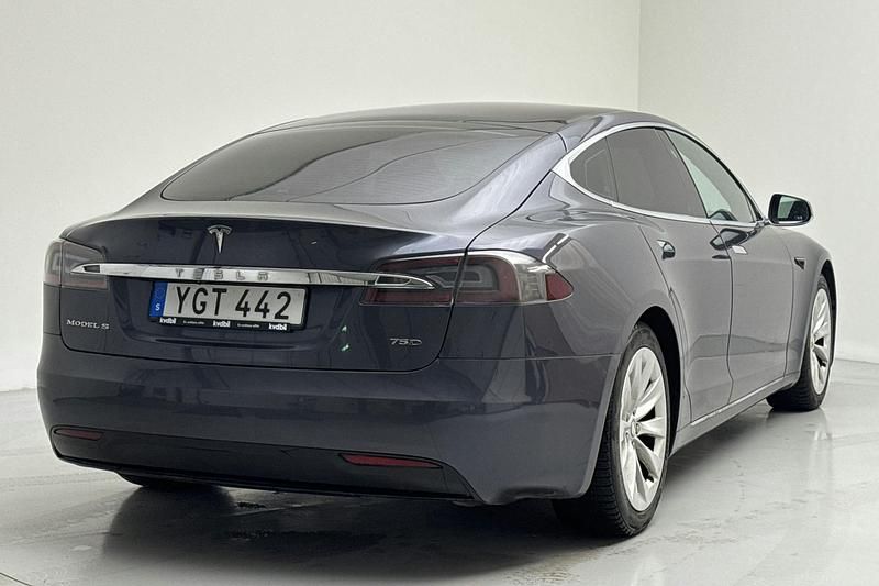 Begagnad Tesla Model S 350 kW (476 HK) 2017 Grå Halvkombi