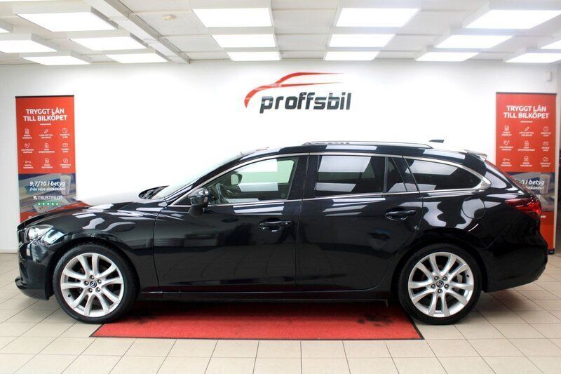 Svart Begagnad 2013 Mazda 6 Kombi | 89 500 kr (Marknadspris) - Bild 1/4
