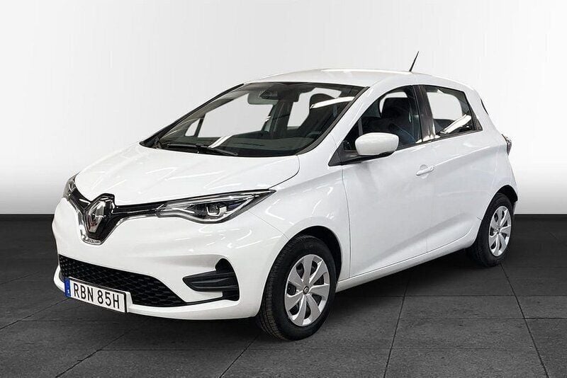 Vit Begagnad 2021 Renault Zoe Halvkombi | 145 000 kr (Bra pris) - Bild 1/4