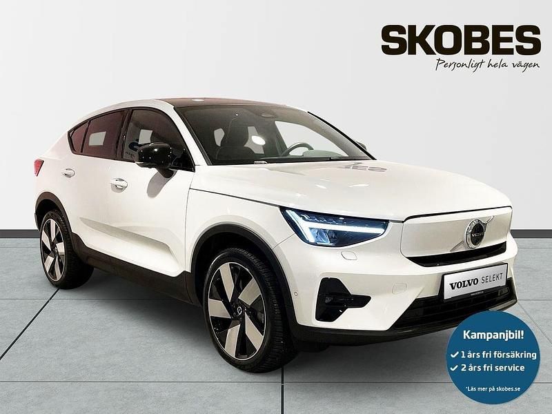 Vit Begagnad 2024 Volvo EC40 Ultimate SUV | 499 000 kr - Bild 1/3