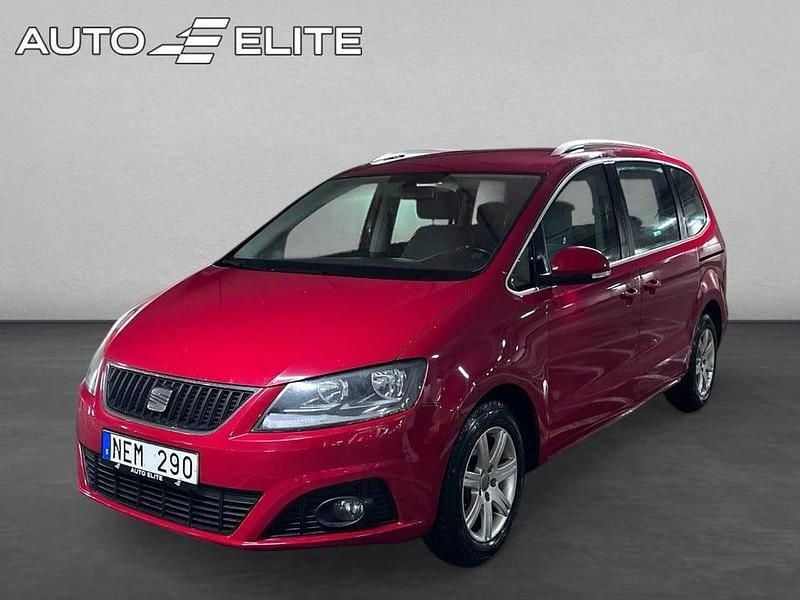 Begagnad Seat Alhambra 150 HK (110 kW) 2013 Röd Minibuss