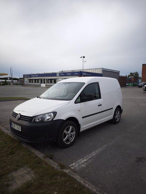 Vit Begagnad 2011 VW Caddy Minibuss | 45 000 kr (Bra pris) - Bild 1/4