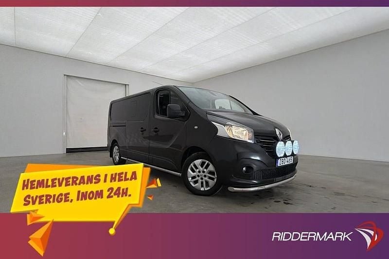 Svart Begagnad 2018 Renault Trafic Minibuss | 189 800 kr (Dyr) - Bild 1/3