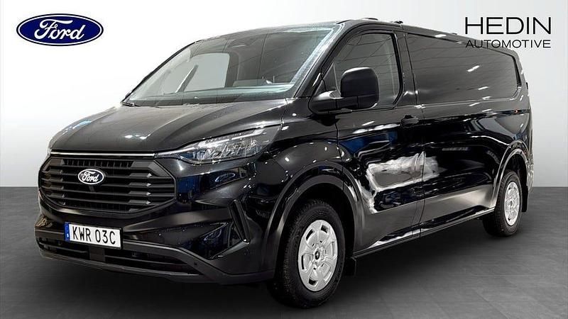 Svart Ny 2025 Ford Transit Custom Van | 593 200 kr (Bra pris) - Bild 1/4