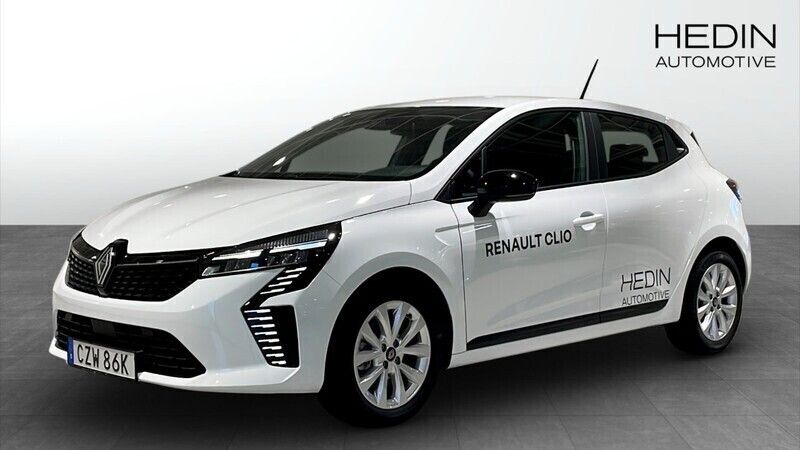 Vit (white) Begagnad 2024 Renault Clio V Evolution Halvkombi | 204 900 kr (Dyr) - Bild 1/4