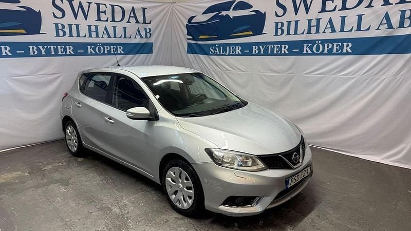 Silver Begagnad 2015 Nissan Pulsar Halvkombi | 69 800 kr (Marknadspris) - Bild 1/4
