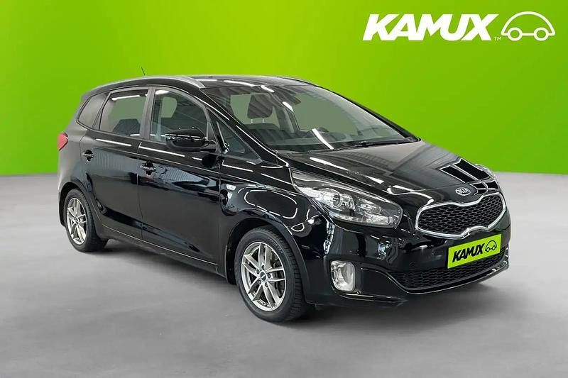 Svart Begagnad 2016 Kia Carens Minibuss | 89 800 kr (Marknadspris) - Bild 1/4