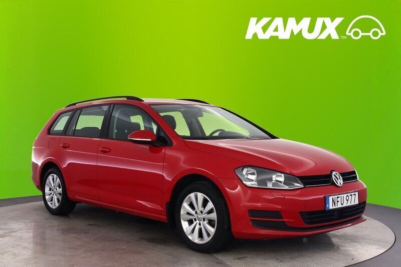 Röd Begagnad 2016 VW Golf VII Kombi | 134 800 kr (Bra pris) - Bild 1/4