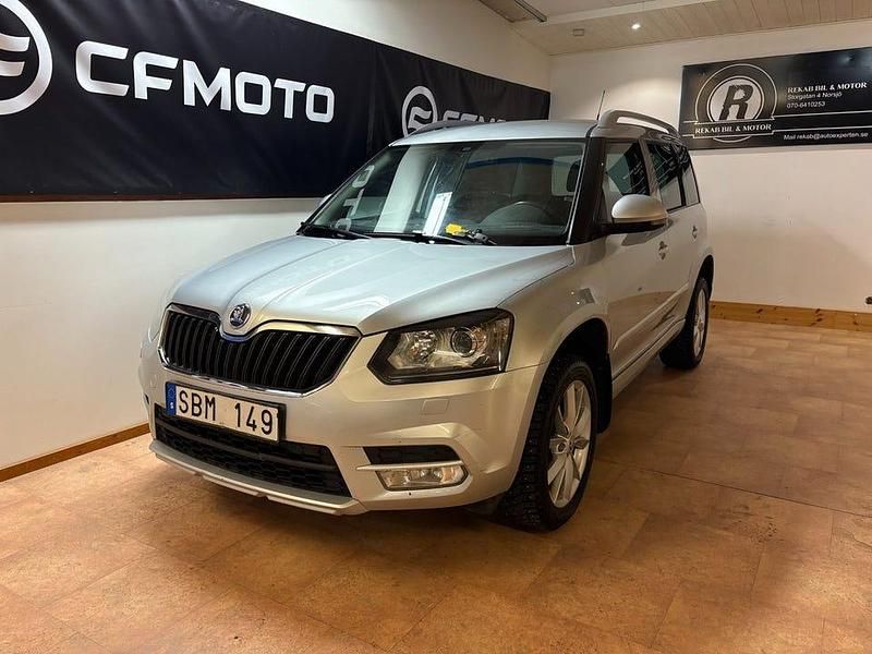 Begagnad Skoda Yeti 122 HK (89 kW) 2014 Silver SUV
