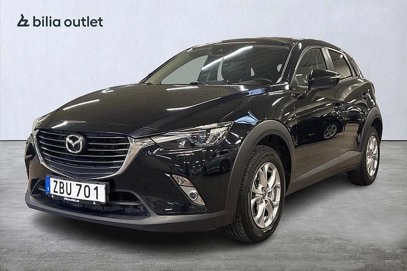 Svart Begagnad 2017 Mazda CX-3 Vision SUV | 169 900 kr (Marknadspris) - Bild 1/3