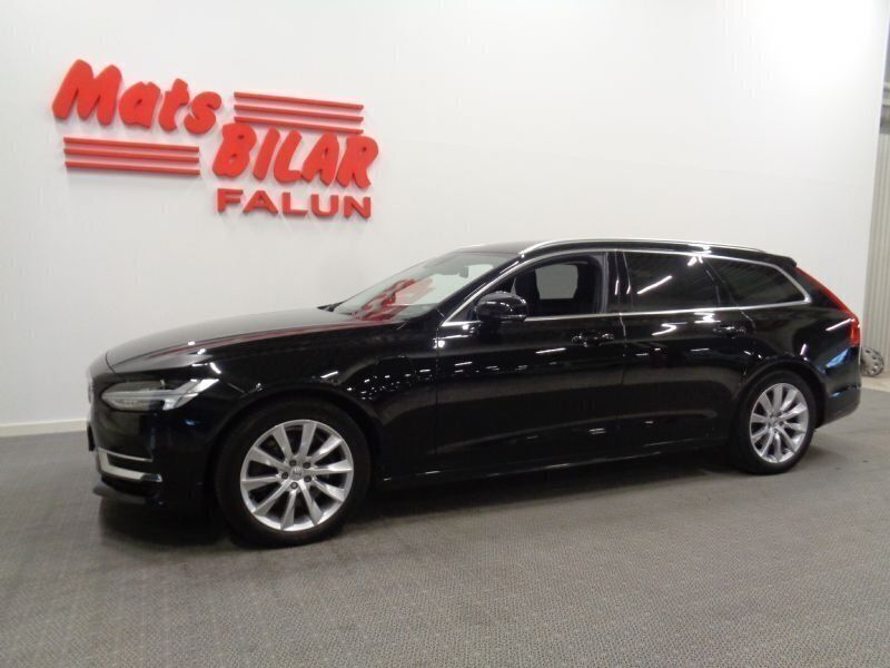 Svart Begagnad 2019 Volvo V90 Momentum Kombi | 339 900 kr (Dyr) - Bild 1/4