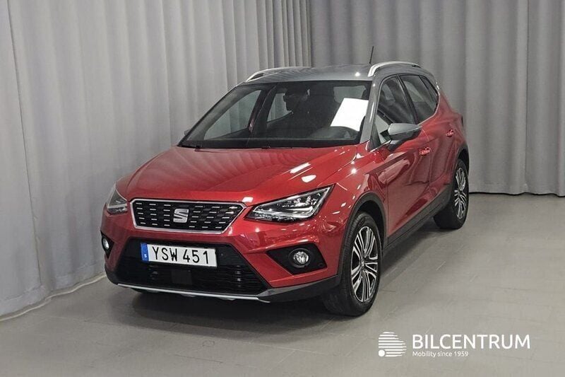 Röd Begagnad 2018 Seat Arona SUV | 149 900 kr (Marknadspris) - Bild 1/4
