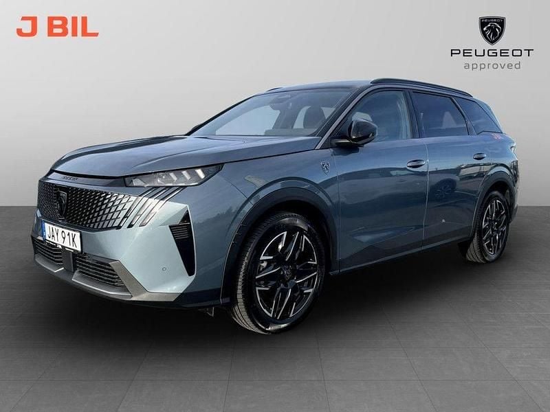 Blå Begagnad 2024 Peugeot 5008 GT Minibuss | 384 900 kr (Bra pris) - Bild 1/4