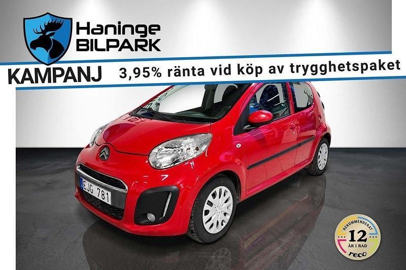 Röd Begagnad 2012 Citroën C1 Halvkombi | 39 900 kr (Marknadspris) - Bild 1/1