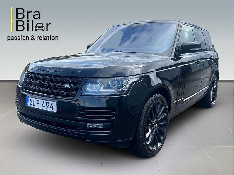Svart Begagnad 2016 Land Rover Range Rover Autobiography SUV | 399 900 kr (Superpris) - Bild 1/4