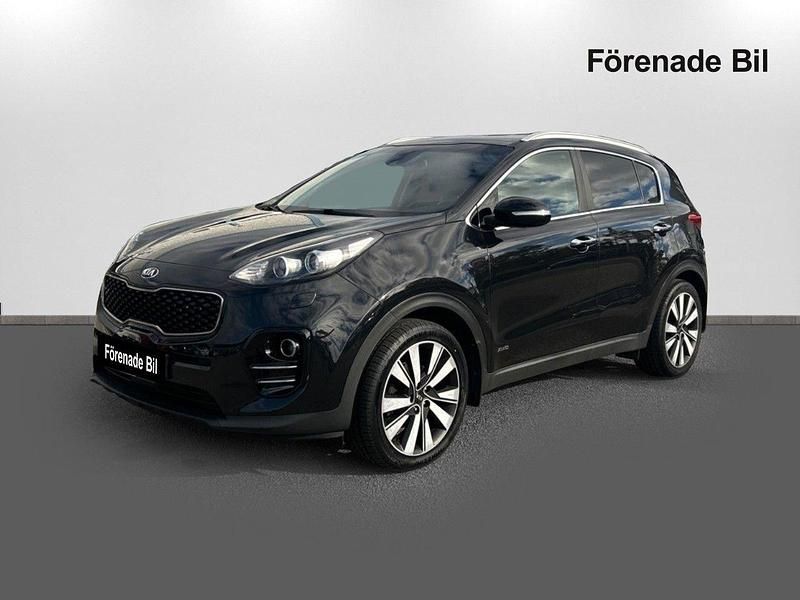 Svart Begagnad 2016 Kia Sportage Comfort SUV | 179 900 kr (Dyr) - Bild 1/4