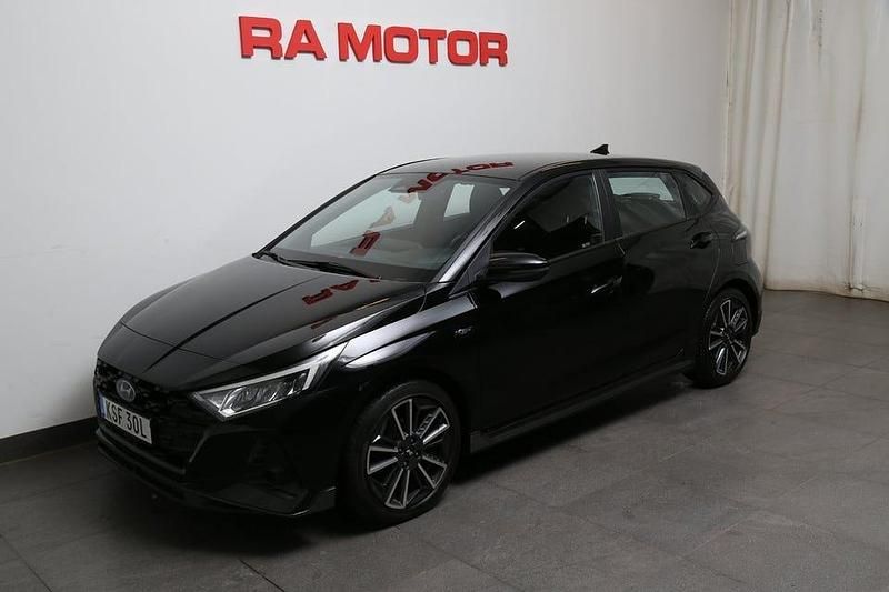 Svart Begagnad 2021 Hyundai i20 N Line Halvkombi | 179 800 kr (Dyr) - Bild 1/3