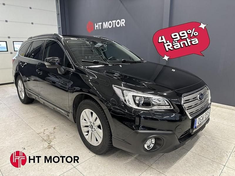 Svart Begagnad 2016 Subaru Outback Kombi | 214 900 kr (Marknadspris) - Bild 1/4