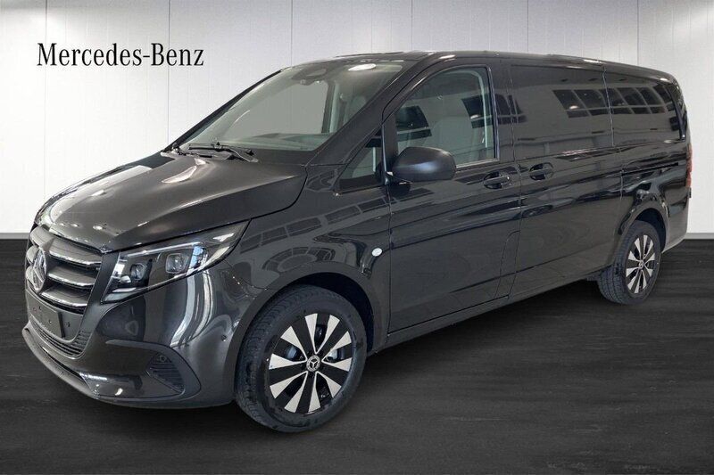Mörkgrå (grey) Ny 2025 Mercedes Vito Minibuss | 711 125 kr (Marknadspris) - Bild 1/4