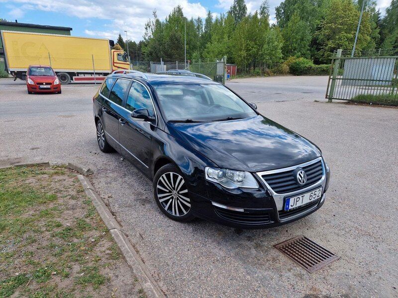 Svart Begagnad 2009 VW Passat GT Kombi | 42 500 kr (Marknadspris) - Bild 1/4