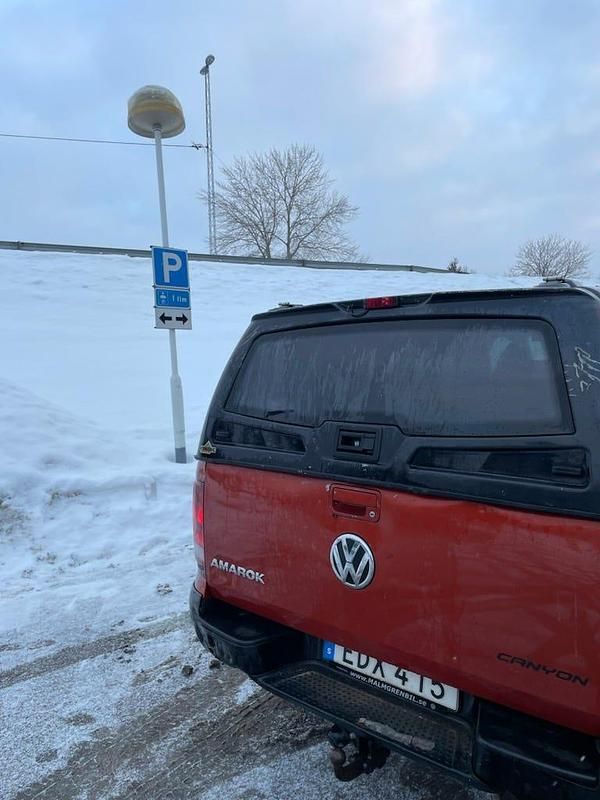 Begagnad VW Amarok 180 HK (132 kW) 2014 Tornado röd Pickup