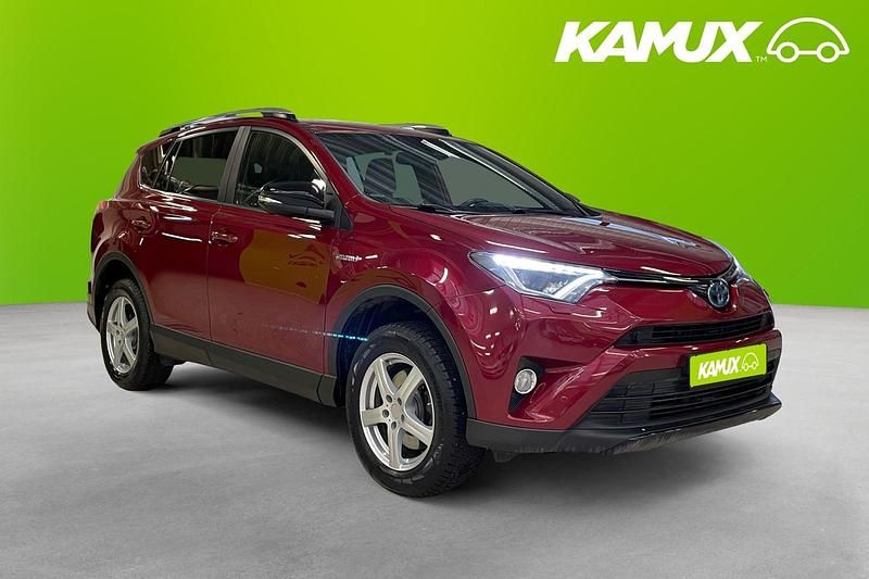 Begagnad Toyota RAV4 Hybrid Edition 197 HK (144 kW) 2018 Röd SUV