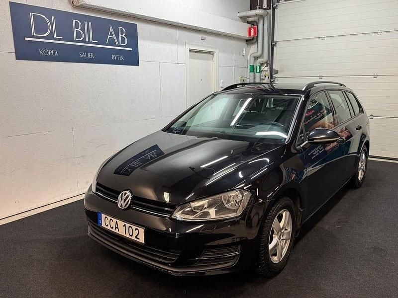 Begagnad VW Golf VII 110 HK (80 kW) 2016 Svart