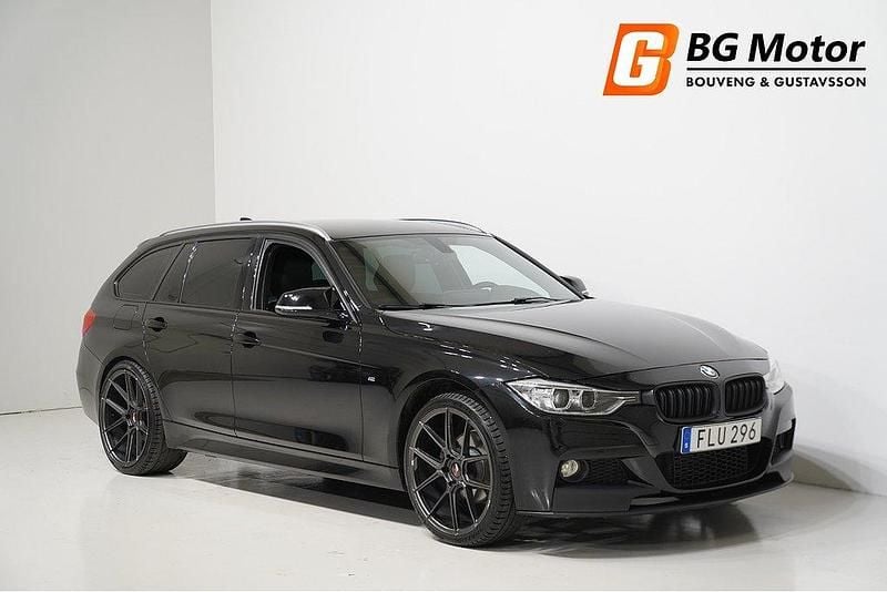 Svart Begagnad 2014 BMW 320 M Sport Kombi | 214 900 kr - Bild 1/4