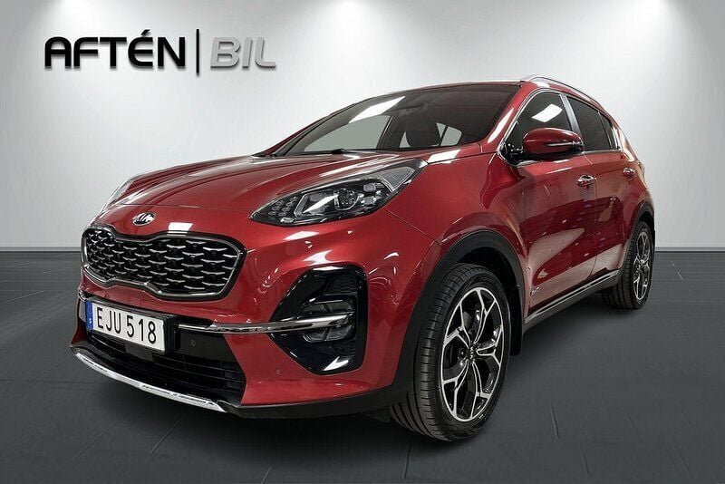 Röd Begagnad 2018 Kia Sportage GT-Line SUV | 219 800 kr (Marknadspris) - Bild 1/3