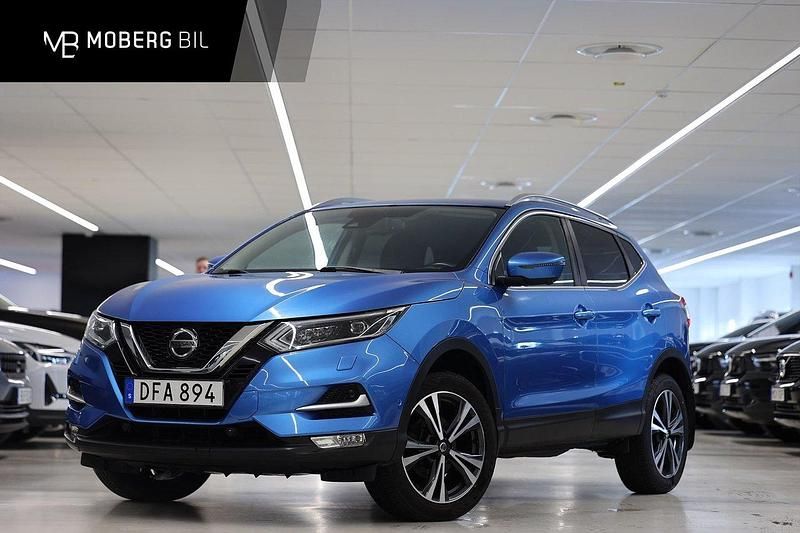 Blå Begagnad 2018 Nissan Qashqai 360º SUV | 139 900 kr (Marknadspris) - Bild 1/3