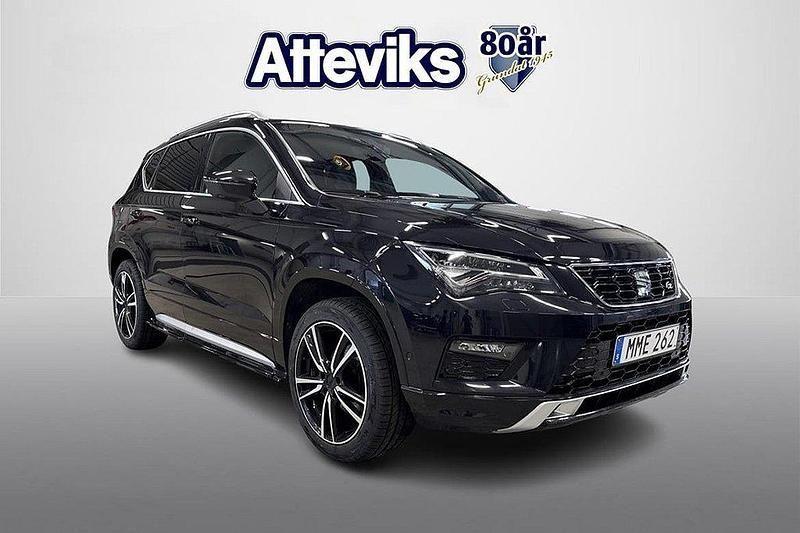 Svart Begagnad 2018 Seat Ateca 4Drive SUV | 199 500 kr (Bra pris) - Bild 1/4