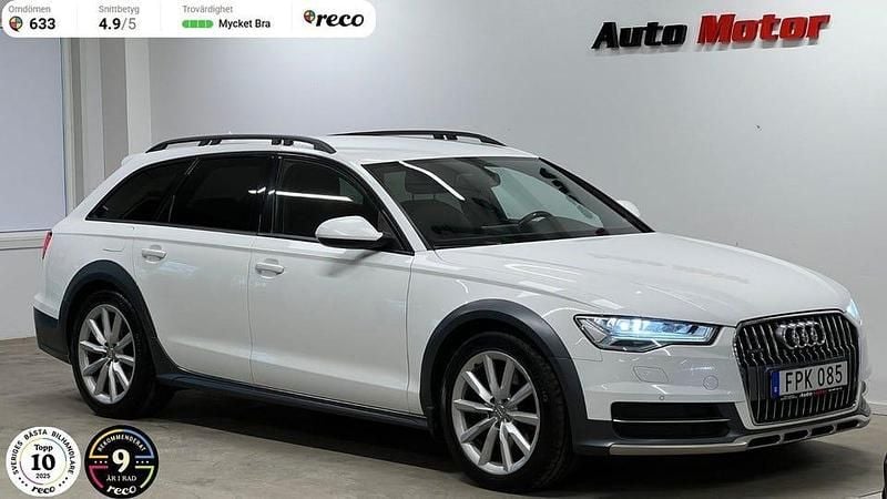 Vit Begagnad 2017 Audi A6 Allroad Kombi | 199 900 kr (Bra pris) - Bild 1/3
