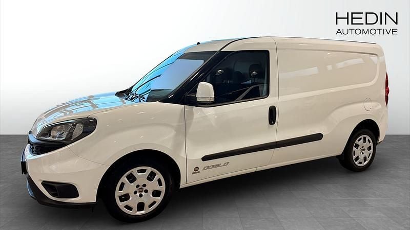 Vit Begagnad 2021 Fiat Doblò Minibuss | 104 900 kr (Bra pris) - Bild 1/4