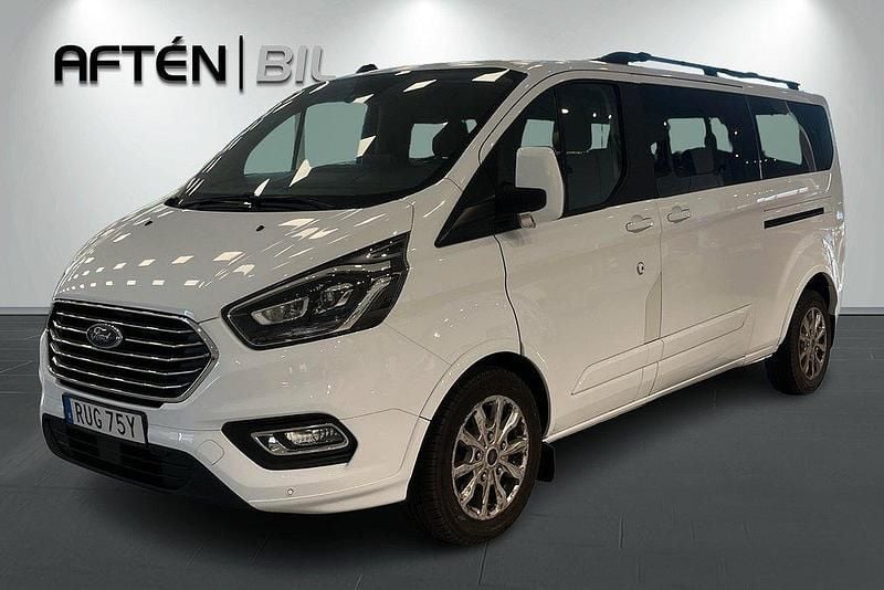 Vit Begagnad 2020 Ford Tourneo Custom Van | 369 800 kr (Bra pris) - Bild 1/4