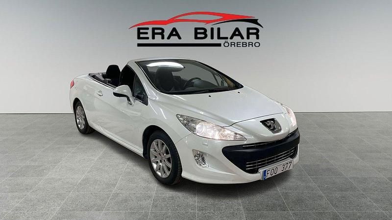Vit Begagnad 2009 Peugeot 308 CC Cab | 64 500 kr (Marknadspris) - Bild 1/4