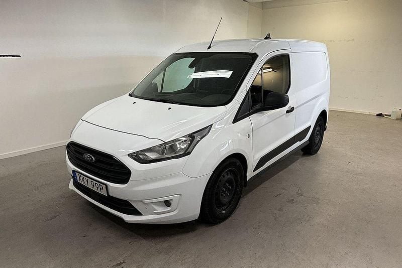 Vit Begagnad 2021 Ford Transit Van | 149 995 kr (Bra pris) - Bild 1/2