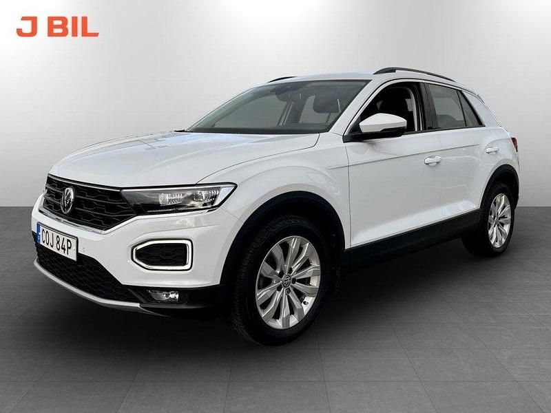 Vit Begagnad 2019 VW T-Roc SUV | 199 900 kr (Marknadspris) - Bild 1/4