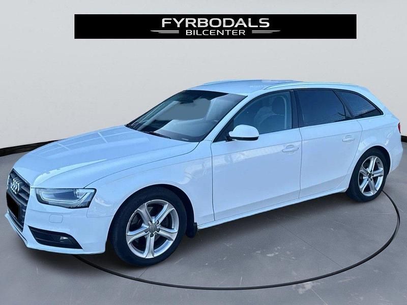 Vit Begagnad 2014 Audi A4 Kombi | 129 000 kr (Dyr) - Bild 1/4