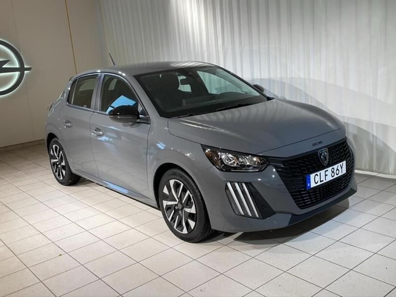 Grå Begagnad 2024 Peugeot 208 Halvkombi | 184 900 kr (Lite dyr) - Bild 1/4