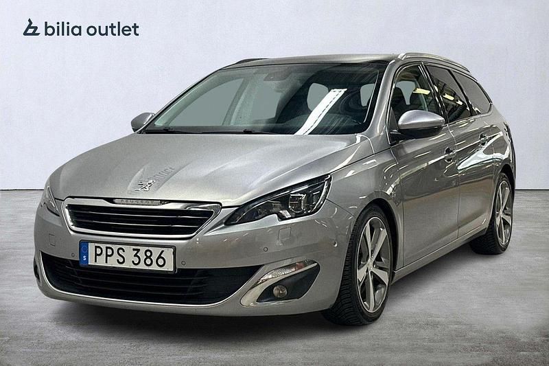 Grå Begagnad 2014 Peugeot 308 Allure Kombi | 109 900 kr (Marknadspris) - Bild 1/4