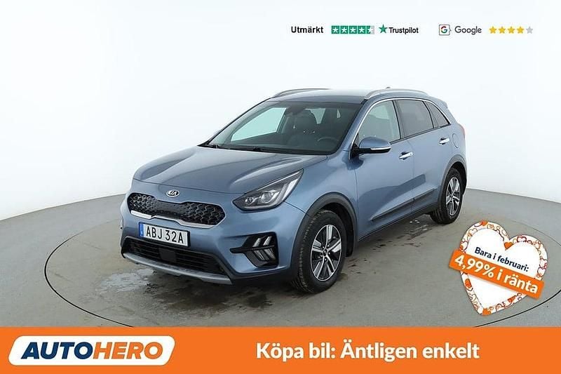 Begagnad Kia Niro Active 143 HK (105 kW) 2020 Blå SUV