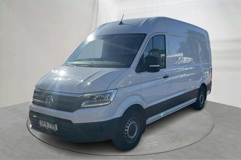Vit Begagnad 2020 VW Crafter Van | 229 000 kr - Bild 1/4