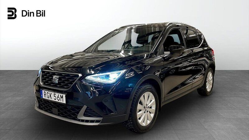 Svart Begagnad 2023 Seat Arona FR SUV | 232 500 kr (Lite dyr) - Bild 1/4