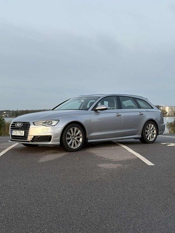 Silver Begagnad 2015 Audi A6 Kombi | 195 000 kr (Marknadspris) - Bild 1/4