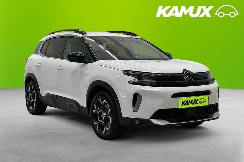 Vit Begagnad 2023 Citroën C5 Aircross PureTech SUV | 184 800 kr (Bra pris) - Bild 1/4