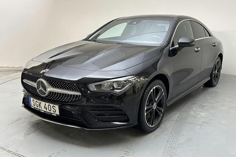 Begagnad Mercedes CLA250 AMG line 218 HK (160 kW) 2023 Svart Sedan