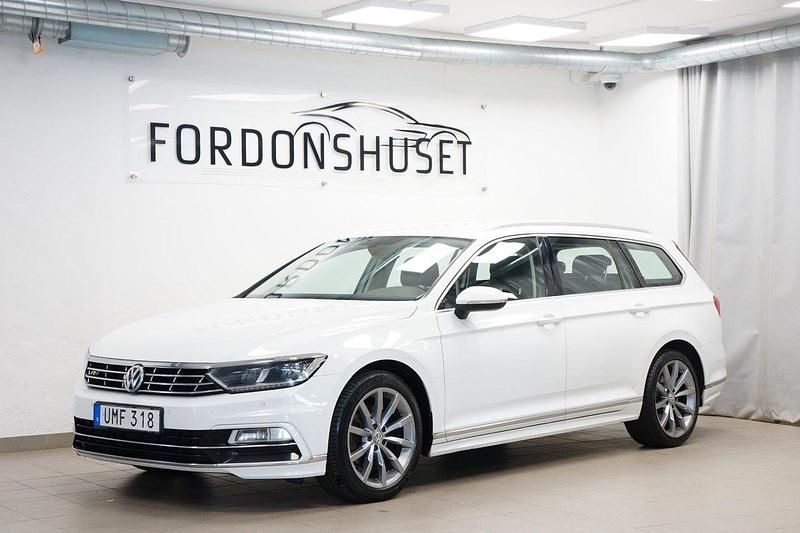 Vit Begagnad 2016 VW Passat GT Kombi | 139 000 kr (Marknadspris) - Bild 1/4