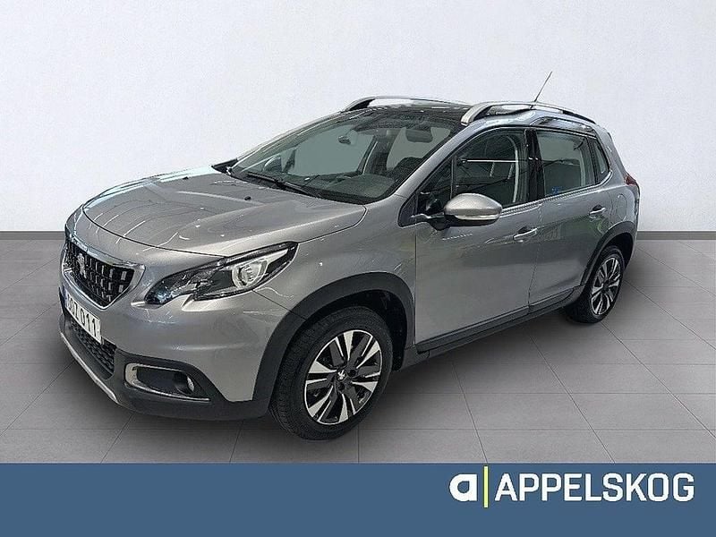 Silver Begagnad 2017 Peugeot 2008 Allure SUV | 148 900 kr (Lite dyr) - Bild 1/4