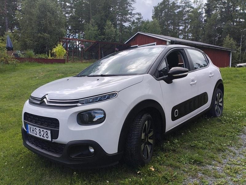 Vit Begagnad 2018 Citroën C3 Halvkombi | 85 000 kr (Marknadspris) - Bild 1/1