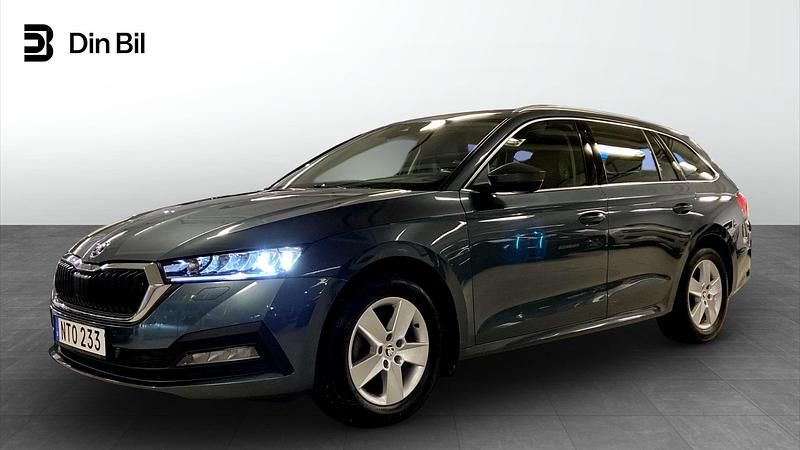 Begagnad Skoda Octavia 110 HK (80 kW) 2020 Quartz grey metallic Kombi